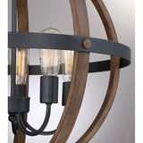 Barreras 5 - Dimmable Globe Chandelier