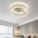 Modern Simple Ceiling Electric Fan Lamp - dasherdecor