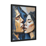 Couple Portrait Canvas Wall Art SEDUCTION by Queennoble