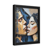 Couple Portrait Canvas Wall Art SEDUCTION by Queennoble