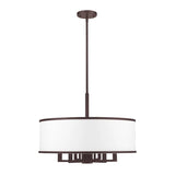 Berthine 7 - Light Dimmable Drum Chandelier