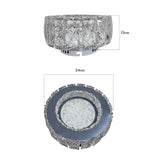 Sphere LED Crystal Flush Mount Light-3