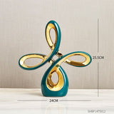 Abstract Sculpture Ceramic Statue Home Décor Figurines-14